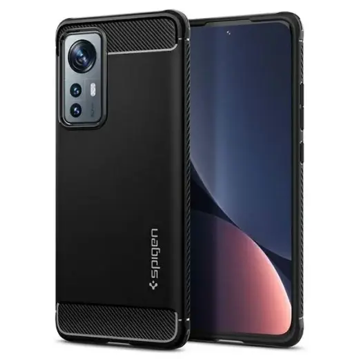 Spigen Rugged Armor Xiaomi 12|12Xczarny|black matte ACS04370