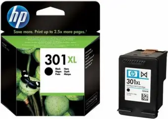 Tintes kārtridžs HP 301XL Black