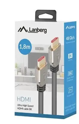 Cable HDMI M|M 1.8 m 8K 60HZ black