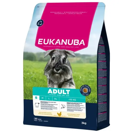 Sausa barība suņiem - Eukanuba Adult Small, Chicken, 12 kg