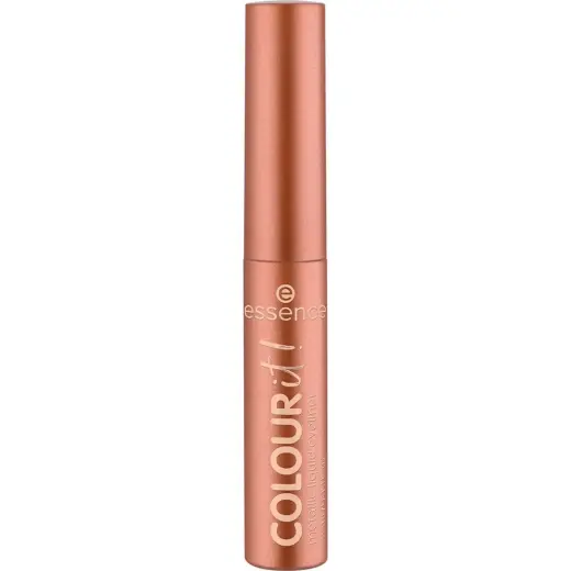 Essence, Colour It!, Liquid Eyeliner, Metallic, Liquid Eyeliner, 01, Burnished Bronze, 3 ml