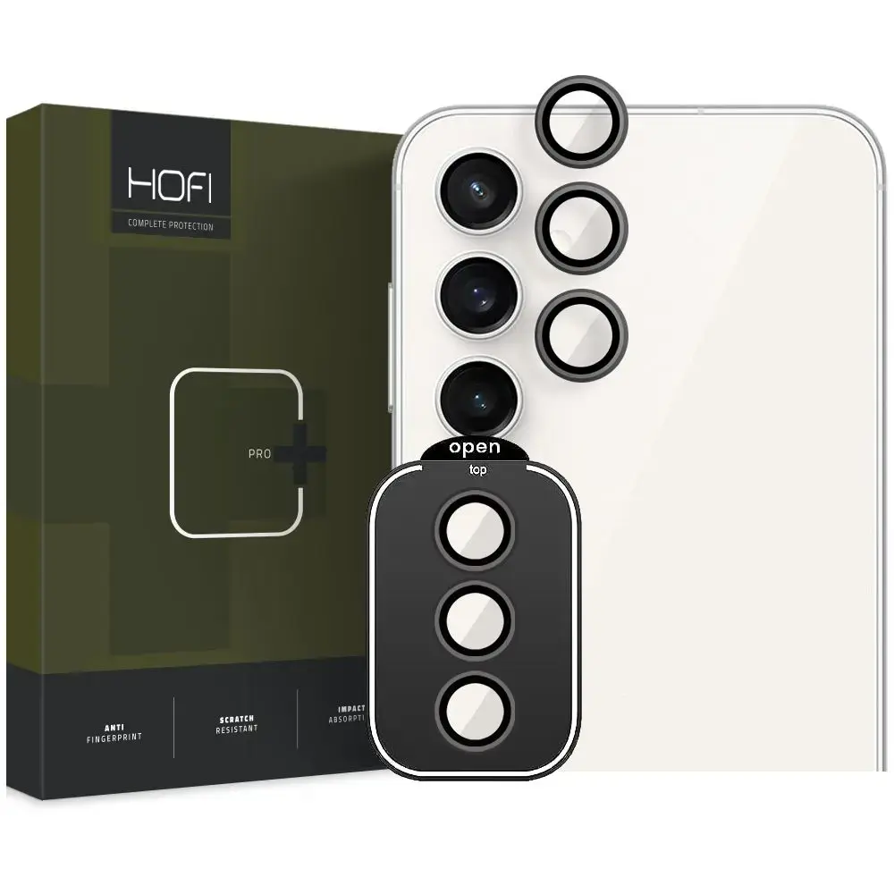 HOFI KAMERAS VĀCIŅŠ CAMRING PRO+ GALAXY S23 FE BLACK