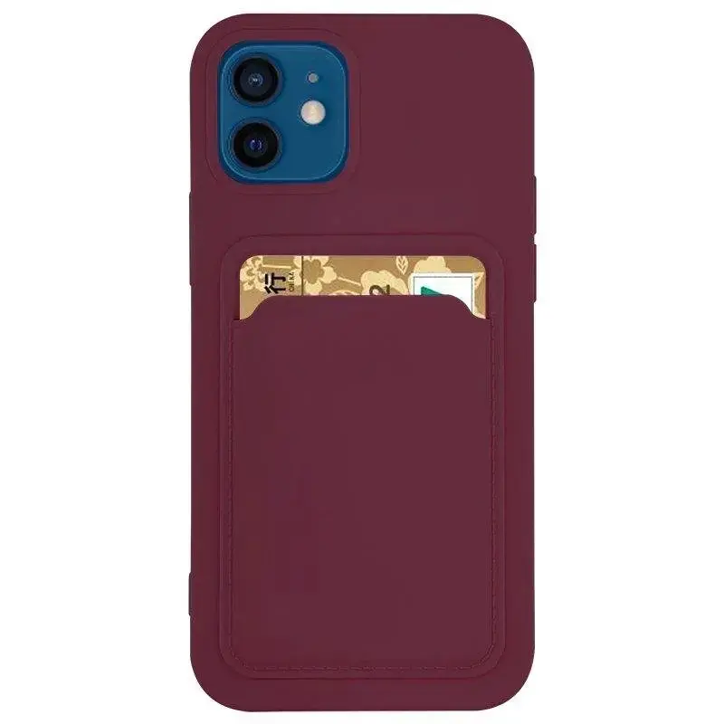 Hurtel Silicone Card Case Wallet with