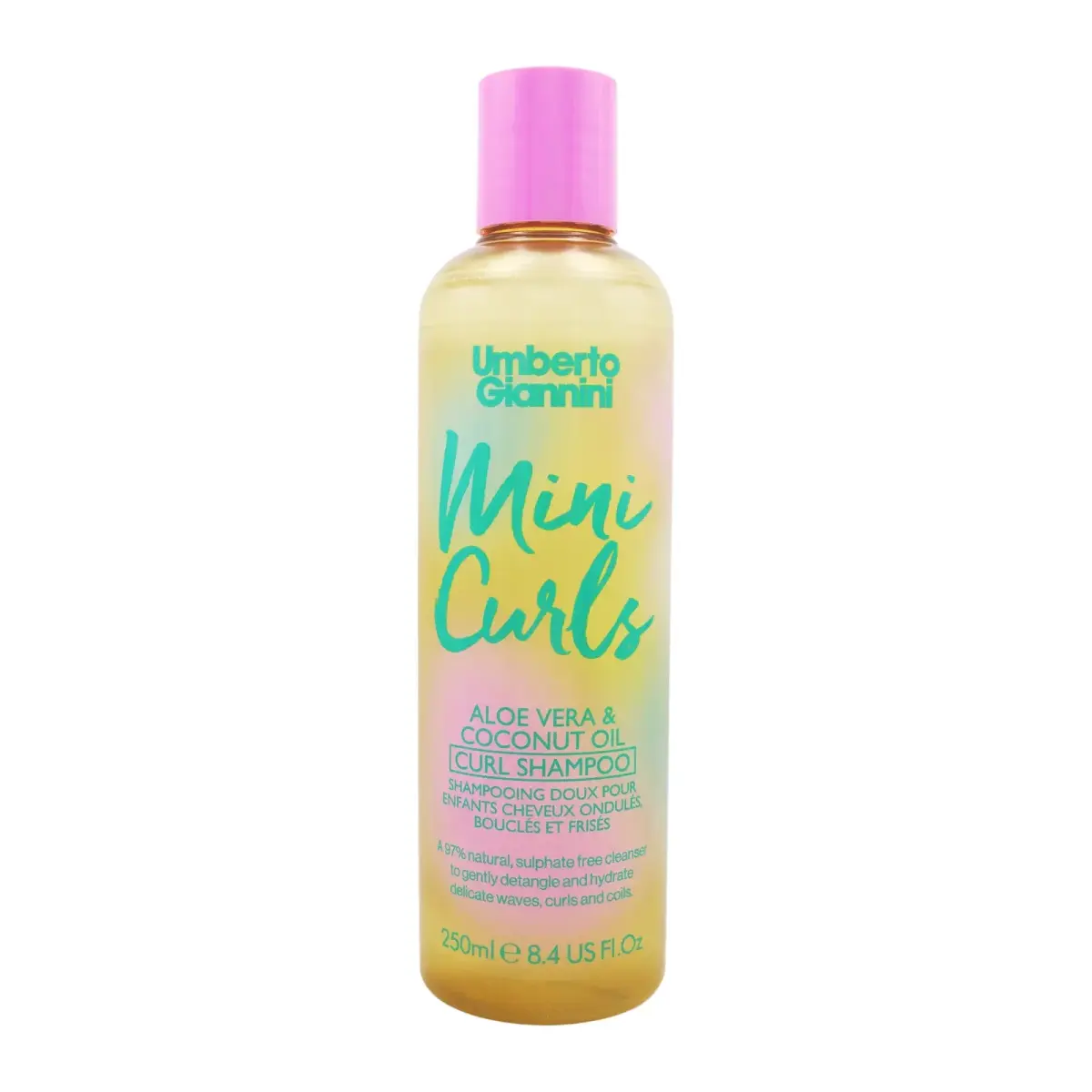 Umberto Giannini, Mini Curls, Hair Shampoo, Moisturising & Curl Defining, 250 ml