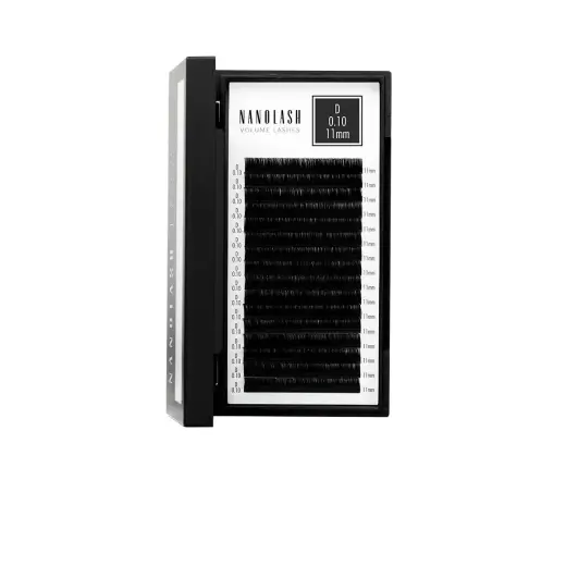 Nanolash - Volume Lashes Pestanas Postizas 010 D 11 Mm 1 U