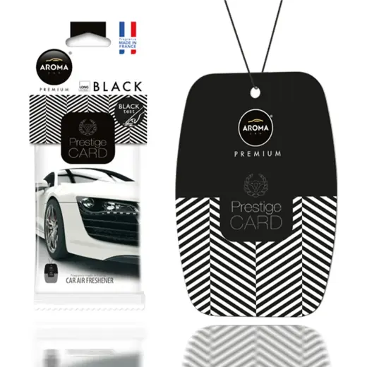 Car air freshener AROMA PRESTIGE CARD BLACK
