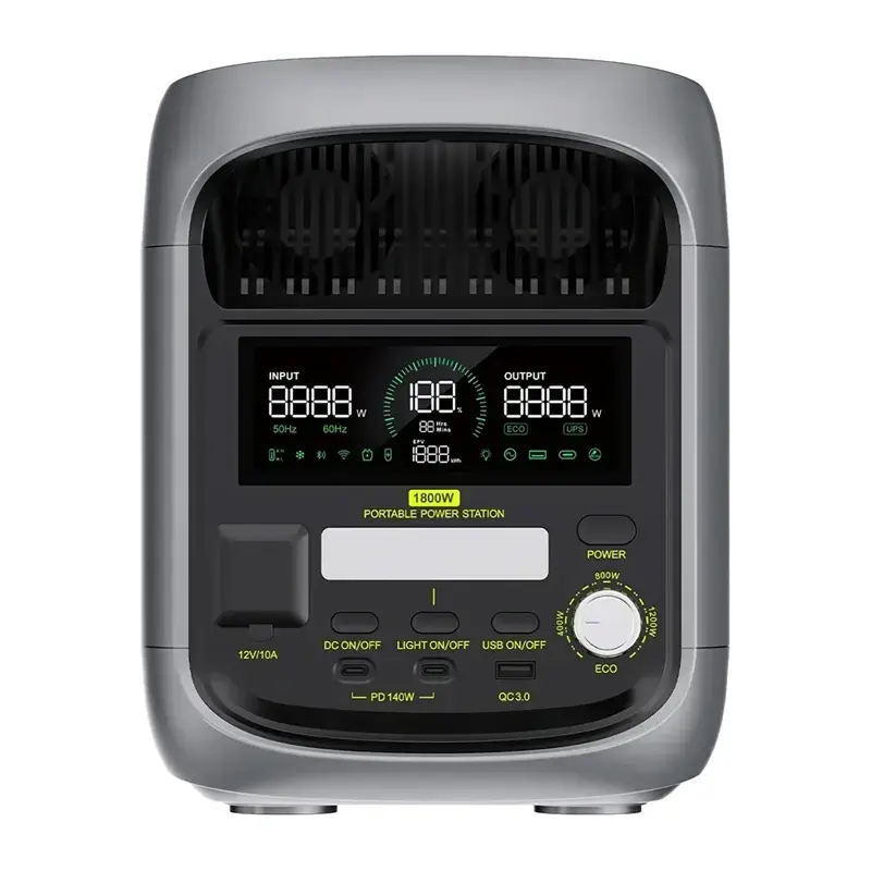 FOSSIBOT F1800 1800W Charging Station (Gray)