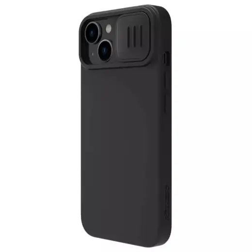 Nillkin CamShield Silky Silicone Case for Iphone 14 Plus black Photo