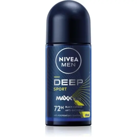 Nivea Deep Sport - Antiperspirant Ball for Men - 50 Ml