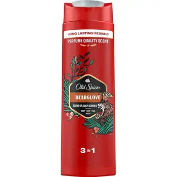 Old Spice Bearglove 3 v 1 Body-Hair-Face Wash - Sprchový gel 1000ml