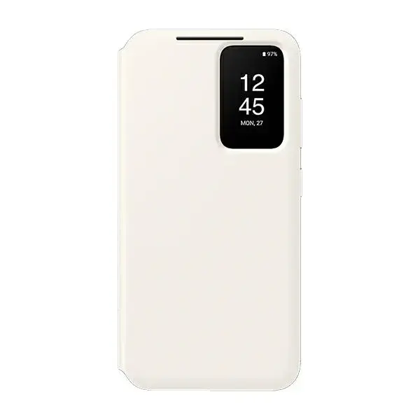 Etui Samsung maciņš Smart View EF-ZS711CW S23 FE S711 balts
