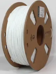 3D Printera izejmateriāls Kvēldiegs Gembird PLA Flexible White 1,75 mm 1kg