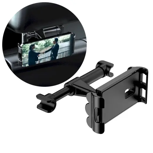 Dudao car holder for headrest for phone | tablet black (F7R)