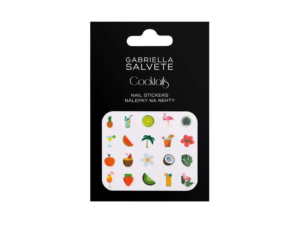 Gabriella Salvete Cocktails Nail Stickers Nail Decorations 1 Pack