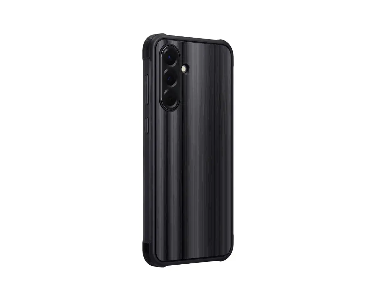 Samsung EF-RA566CBE Rugged maciņš telefonam Samsung Galaxy A56 (A566) melns (Bojāts iepakojums)