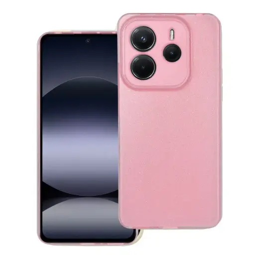 Case for Xiaomi Redmi NOTE 14 5G Clear Case 2 mm Blink pink