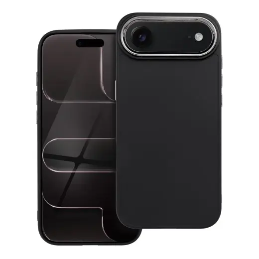 FRAME telefono dėklas iPhone 17 Air juodas