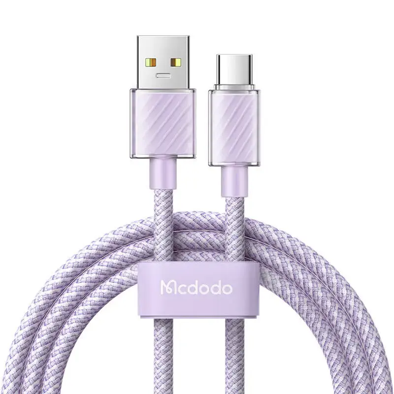 Cable USB-A to USB-C Mcdodo CA-3655, 100W, 2m (purple)