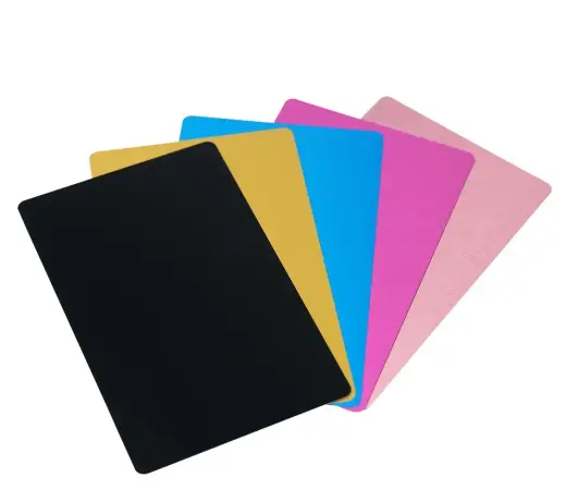 Multicolor Aluminum Business Cards(100pcs) CREALITY