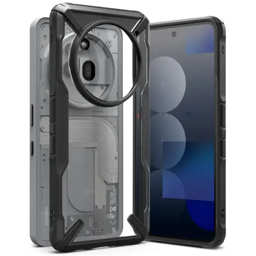 Чехол для телефона Ringke Fusion X для Nothing Phone 3A Pro черный