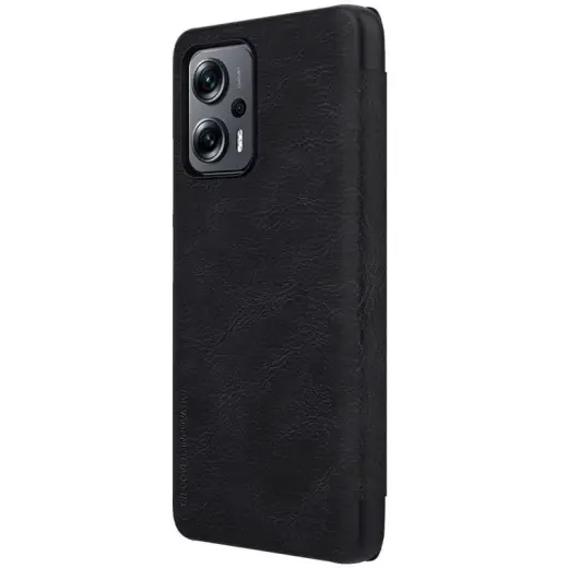 Nillkin Qin Book Case for Xiaomi Redmi Note 11T PRO|11T PRO+ 5G|Poco X4 GT 5G Black