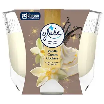 Glade Vanilla Cream Cookies Candle 112.0g