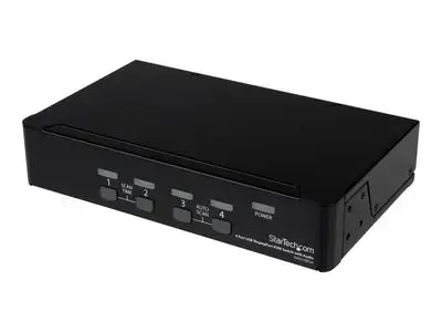 StarTech.com 4 Port DisplayPort KVM Switch w| Audio - USB, Keyboard, Video, Mouse, Computer Switch Box for 2560x1600 DP Monitor (SV431DPUA) - KVM | audio | USB switch - 4 ports