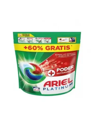 Ariel Pods Extra Power Stain Remover Detergent 44 Capsules