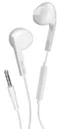 Austiņas SBS Music Hero Stereo PRISM Wired earphones White