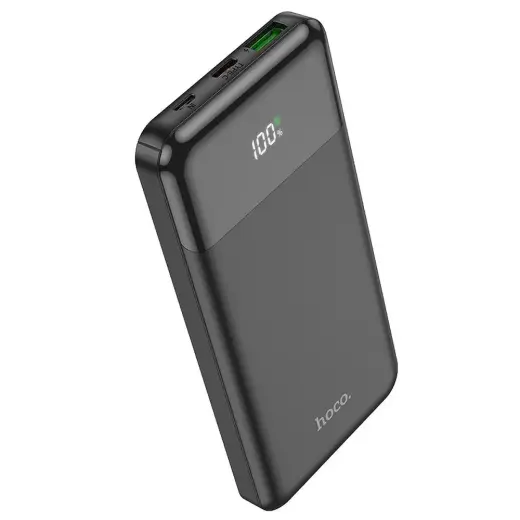 Внешний аккумулятор (powerbank) Hoco J102 | 10 000 мА·ч | 20 Вт | PD, QC 3.0 | чёрный