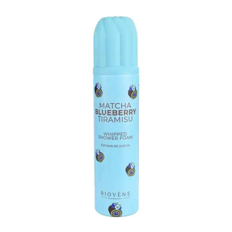 Biovene, Matcha Blueberry Tiramisu, Hydrating, Shower Mousse, 250 ml