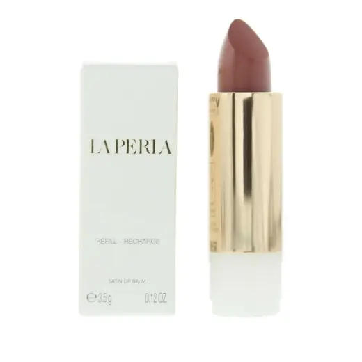 La Perla, Satin Lip Balm, Cream Lipstick, 203, Espresso, Refill, 3.5 g