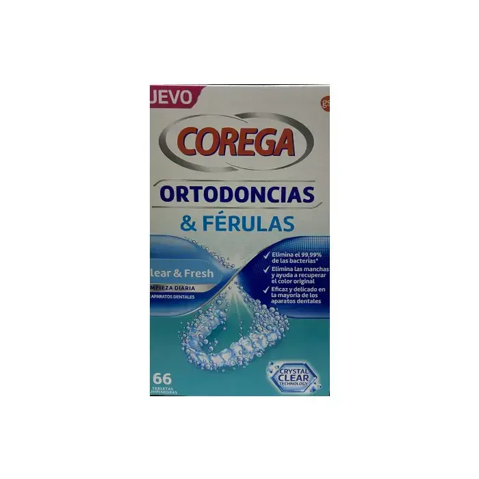 Corega Orthodontics AND Splints 66 Tablets