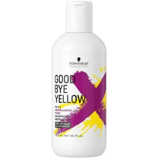 Schwarzkopf Goodbye Yellow Neutralising Wash 300ml