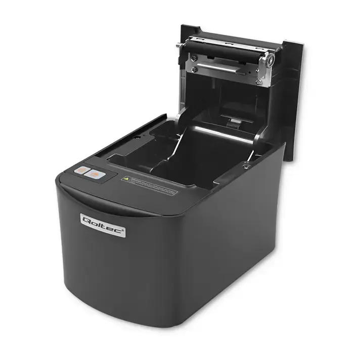 Qoltec Receipt printer RTP-0256 | voucher | thermal | High Speed | 203 dpi | USB