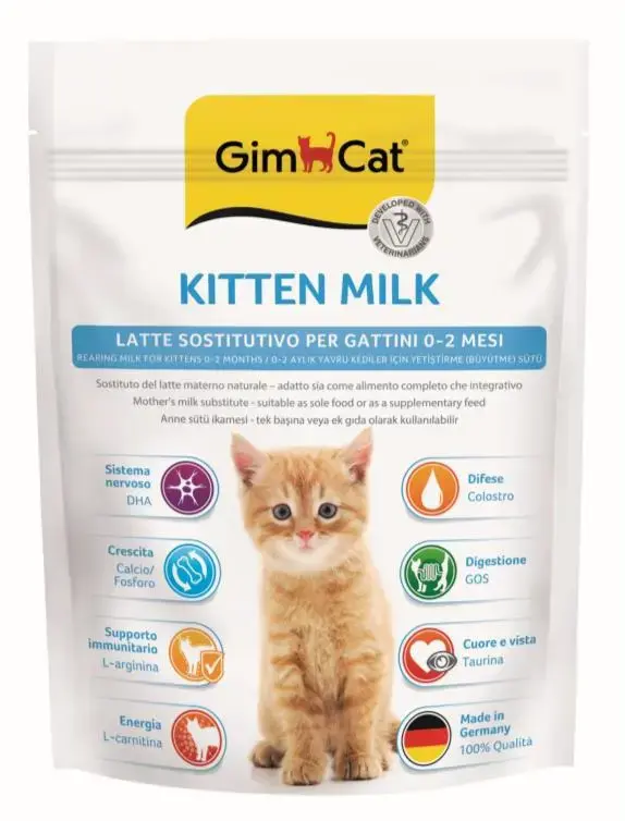 Piens kaķēniem -  GimCat KITTEN MILK 200G IN POWDER
