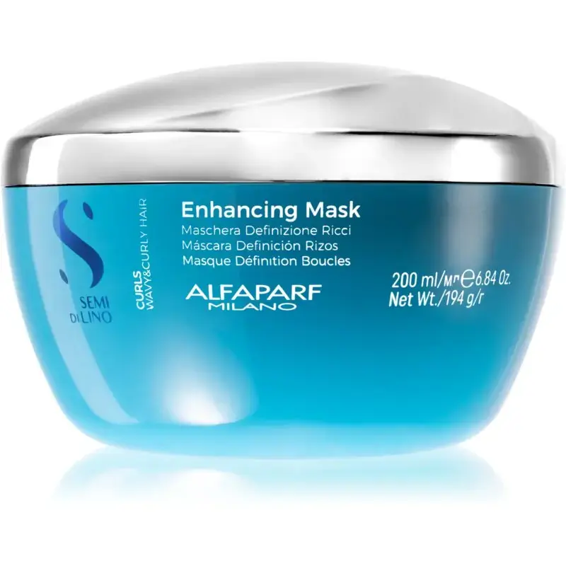 Semi Di Lino Curls Mask by Alfaparf Milano for Women - 6.84 Oz Masque