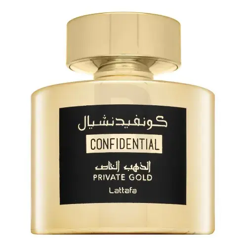 Lattafa Confidential Private Gold unisex eau de parfum 100 ml