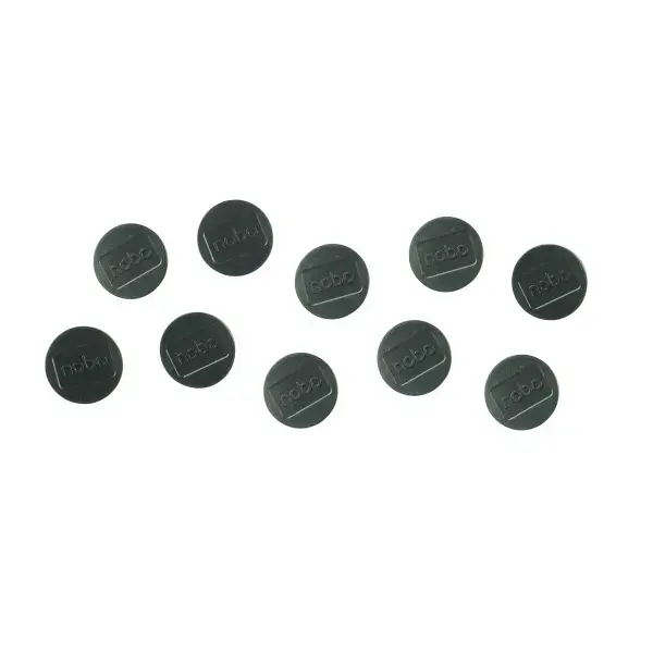 Magnētiskās tāfeles magnēti Nobo 10 paciņās 38mm melni 1.5kg
