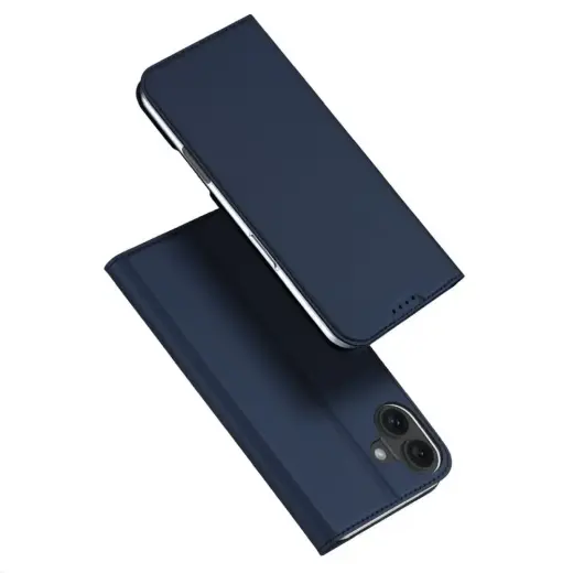 Dux Ducis Skin Pro grāmatveida maciņš telefonam iPhone 16 Plus zils