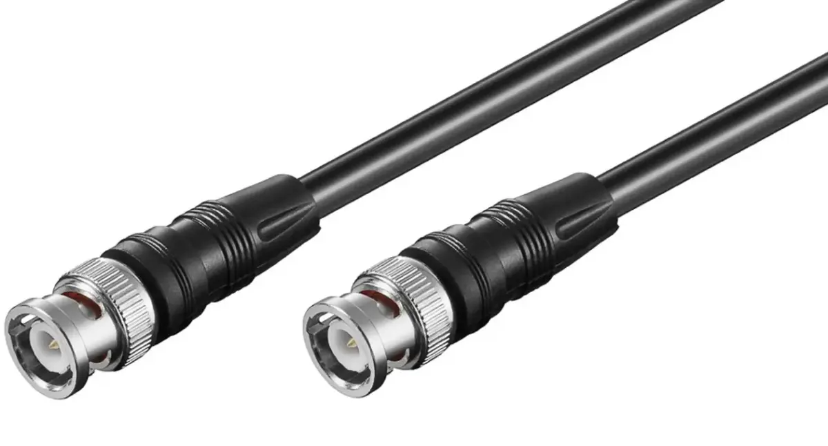 GOOBAY BNC connector cable (RG58), shielded