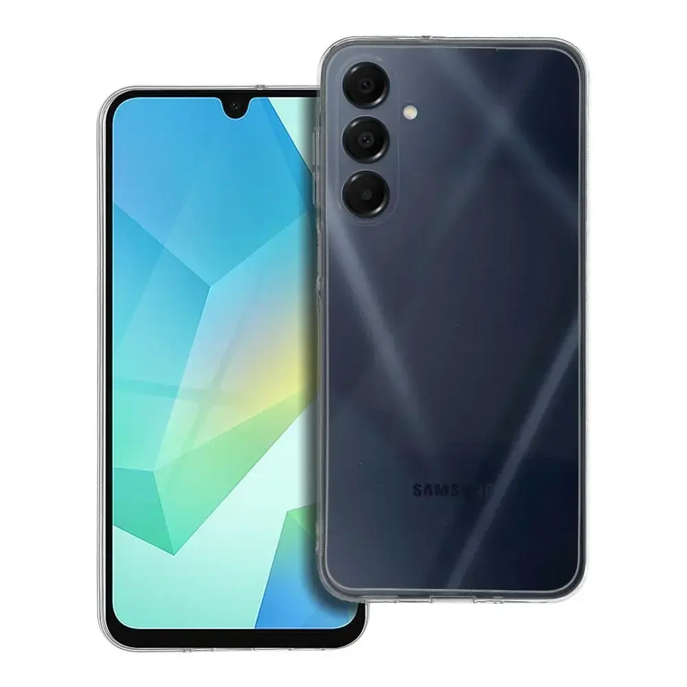 Clear 2 mm telefono dėklas Samsung Galaxy A16 4G (A165) | A16 5G (A166) skaidrus