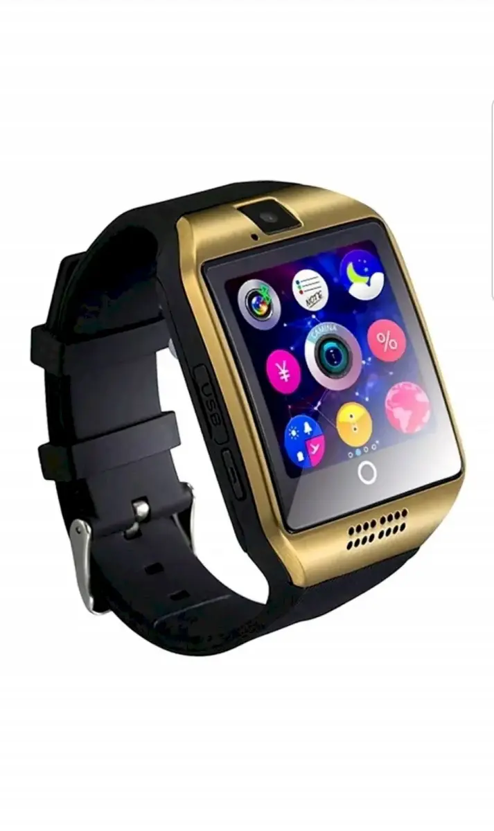 Fusion Q18 smart watch for kids gold