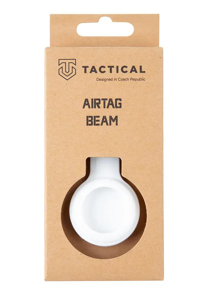 Tactical Airtag Beam Silicone White