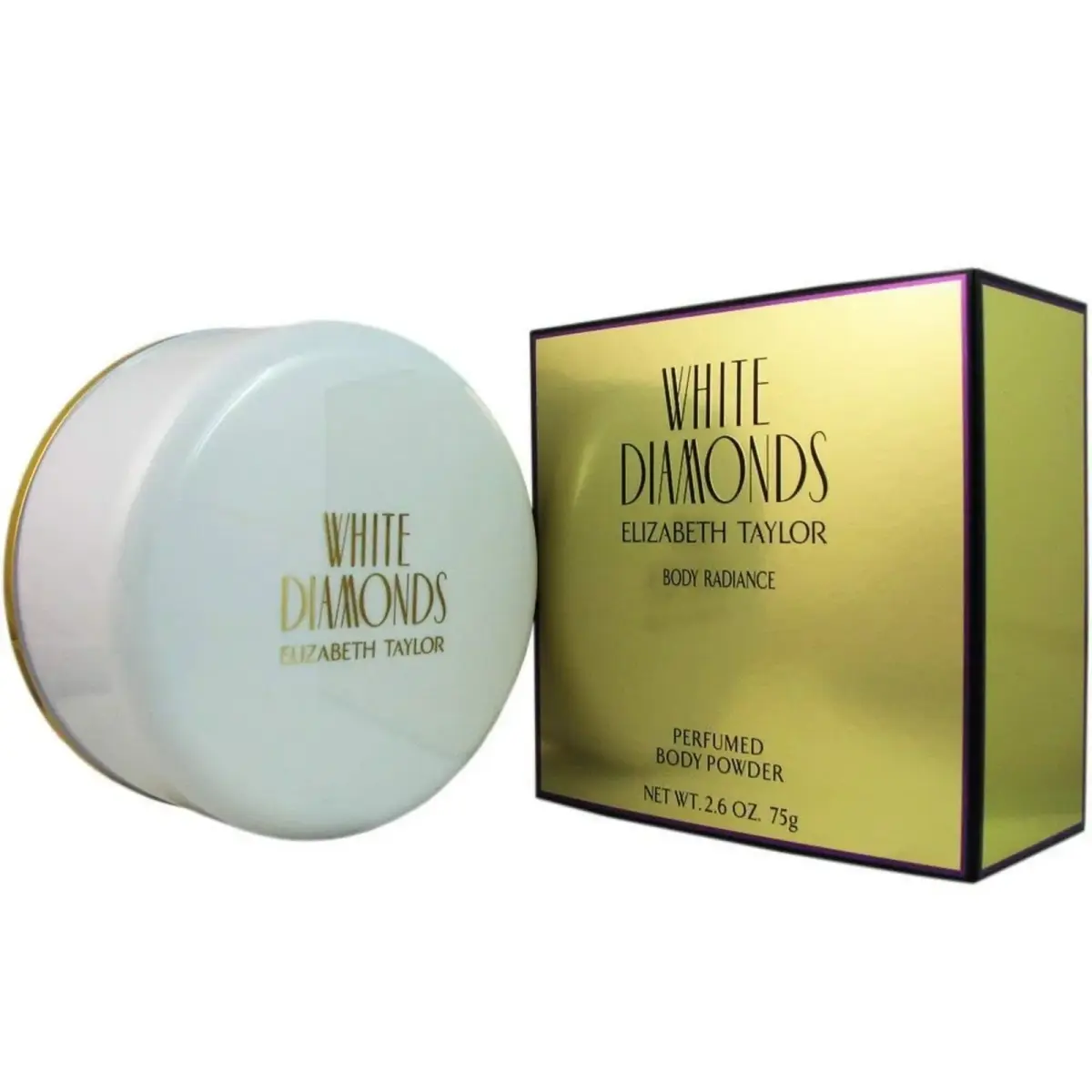 Elizabeth Taylor, White Diamonds, Body Powder, 75 g