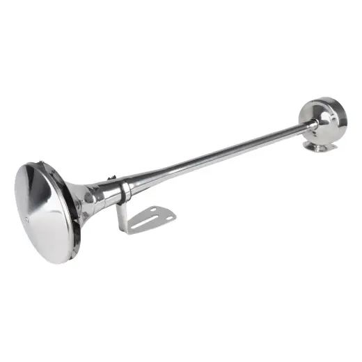 Horn fanfare signal chrome 620mm LowTone AMIO-04078