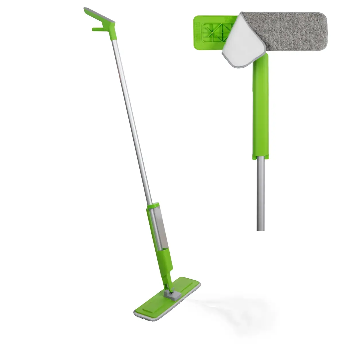 Grindų šepetys su purkštuvu 40cm