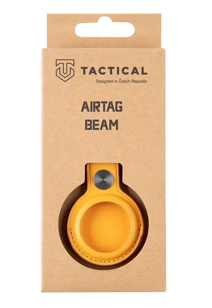 Tactical Airtag Beam Leather Yellow