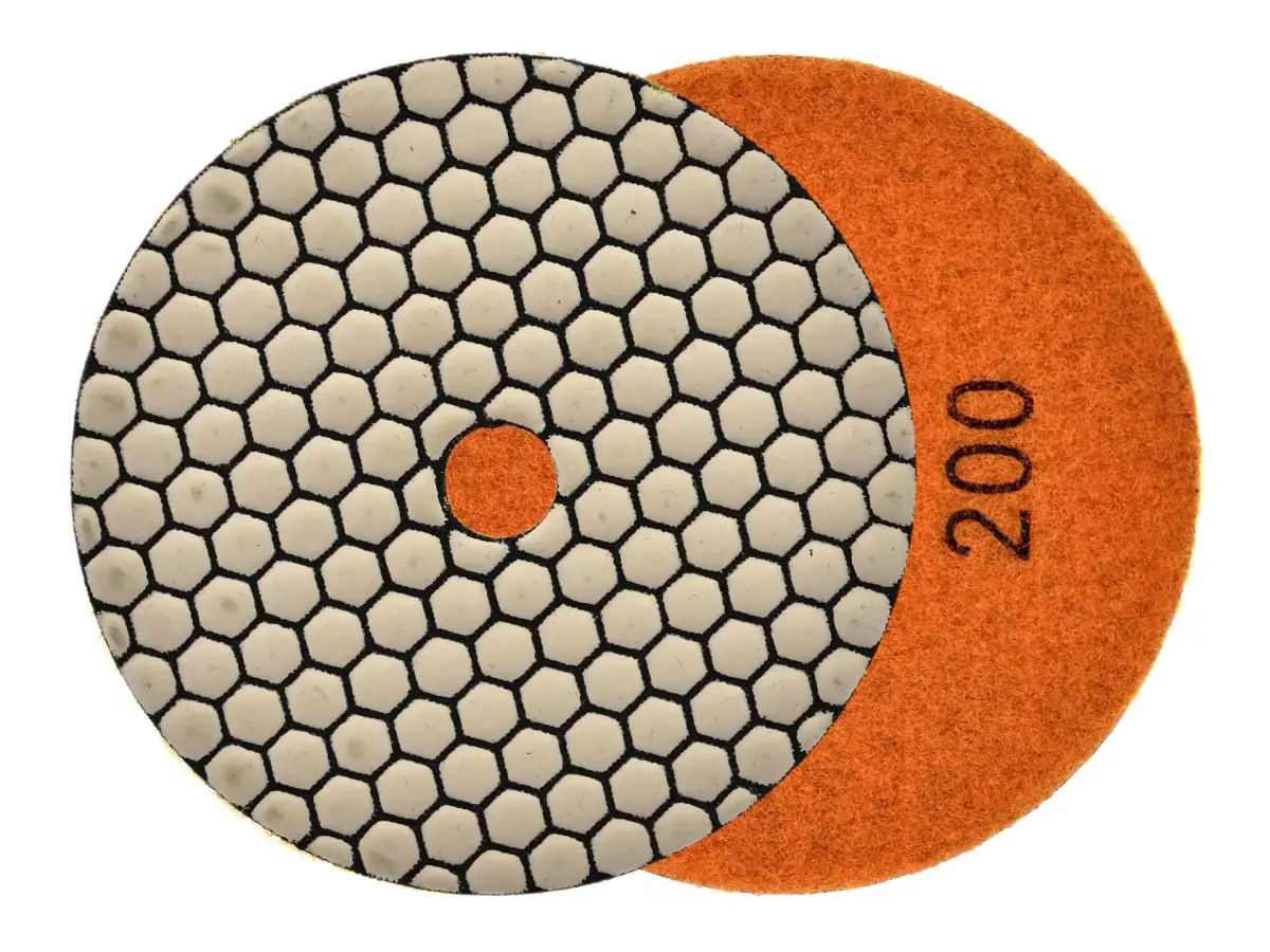 Geko Diamond disc for dry polishing
