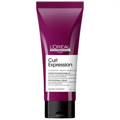 L'oreal Professionnel Serie Expert Curl Expression Long-Lasting Leave in Moisturiser 200Ml in Clear